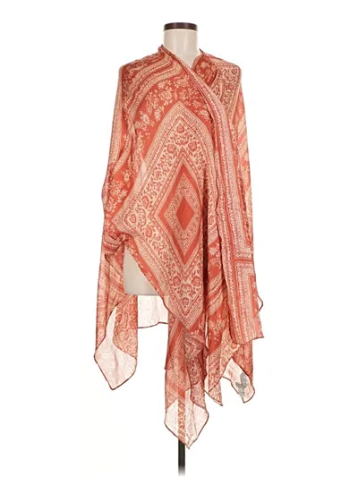 Pre-owned Zara Kimono In Orange