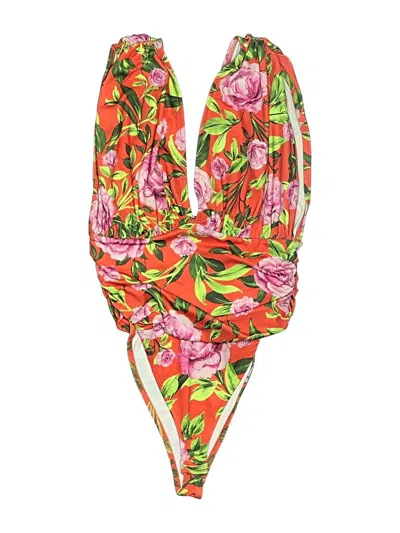 Pre-owned Zara Kimono In Orange