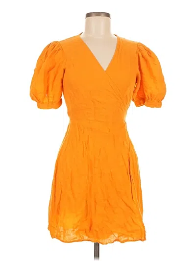 Pre-owned Zara Kimono In Orange