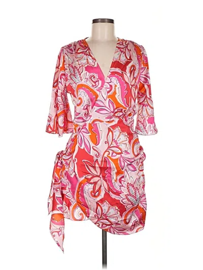 Pre-owned Zara Kimono In Pink