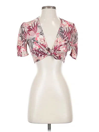 Pre-owned Zara Kimono In Pink