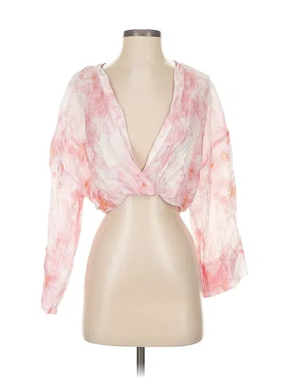 Pre-owned Zara Kimono In Pink