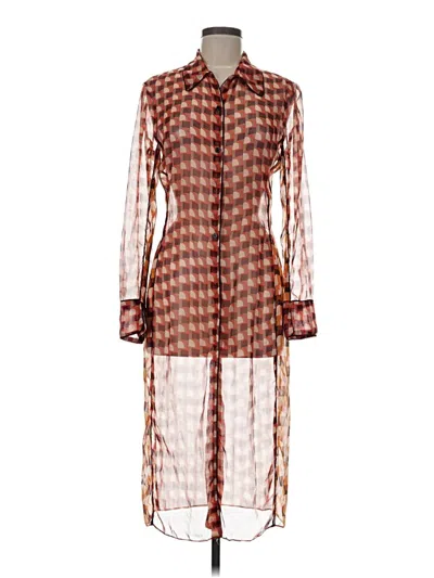 Pre-owned Zara Kimono In Red