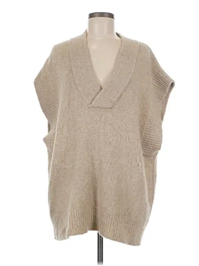 Pre-owned Zara Kimono In Tan