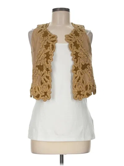 Pre-owned Zara Kimono In Tan