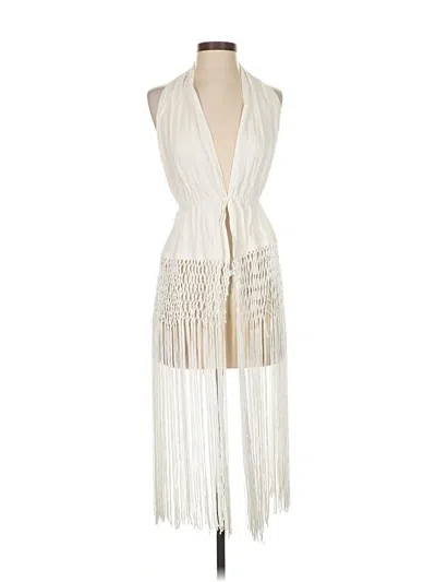 Pre-owned Zara Kimono In White