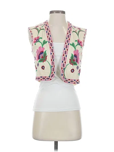 Pre-owned Zara Kimono In White