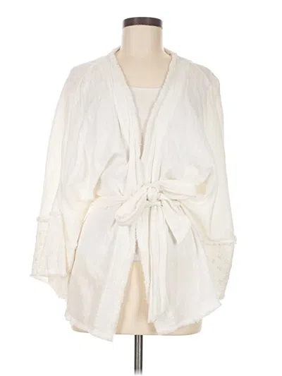 Pre-owned Zara Kimono In White
