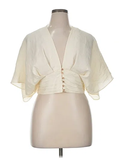 Pre-owned Zara Kimono In White