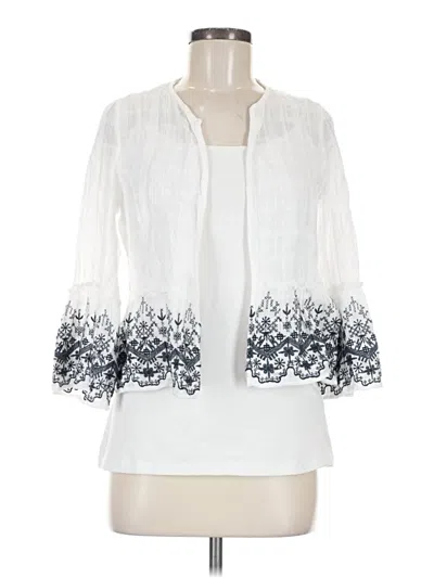 Pre-owned Zara Kimono In White