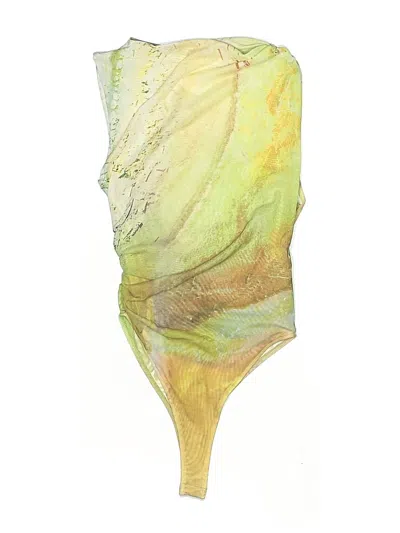 Pre-owned Zara Kimono In Yellow