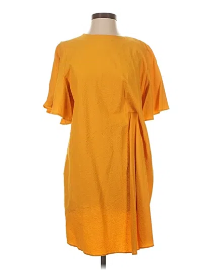 Pre-owned Zara Kimono In Yellow