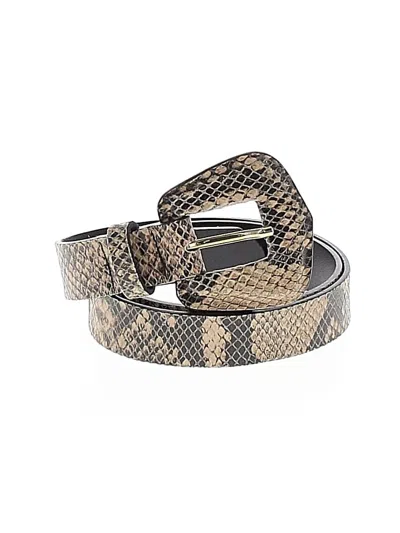 Pre-owned Zara Leather Belt In Brown
