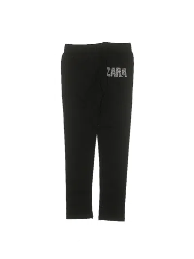 Pre-owned Zara Kids' Leggings In Black