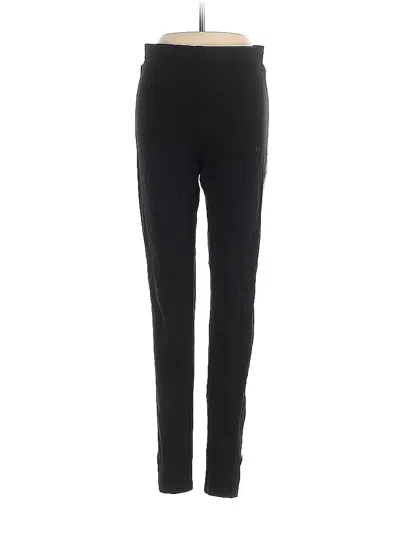 Pre-owned Zara Leggings In Black