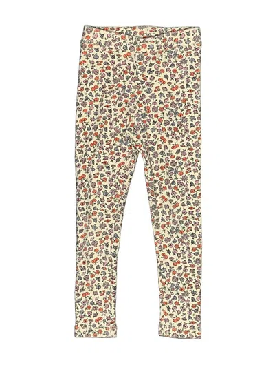 Pre-owned Zara Kids' Leggings In Ivory