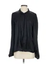 Zara Long Sleeve Blouse In Black