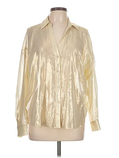 Zara Long Sleeve Blouse In Multi