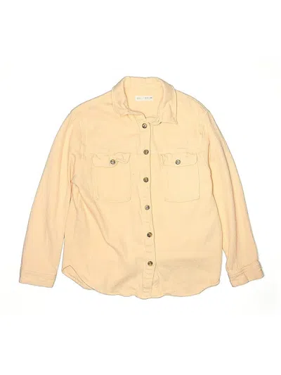 Pre-owned Zara Kids' Long Sleeve Button Down Shirt