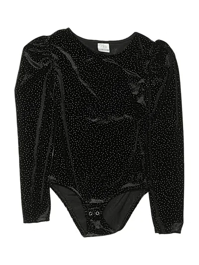 Pre-owned Zara Kids' Long Sleeve Onesie In Black