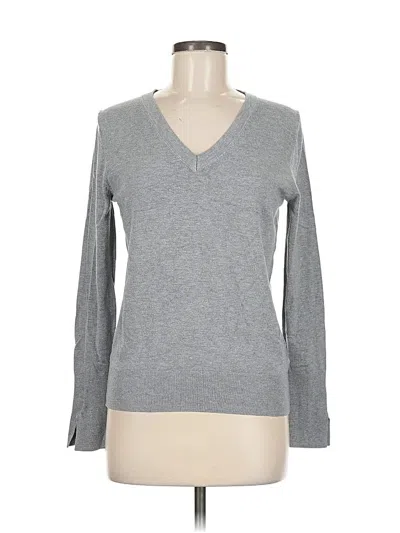 Pre-owned Zara Long Sleeve T-shirt In Gray
