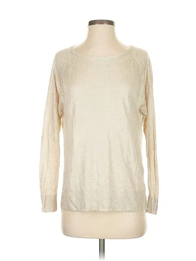 Pre-owned Zara Long Sleeve T-shirt In White