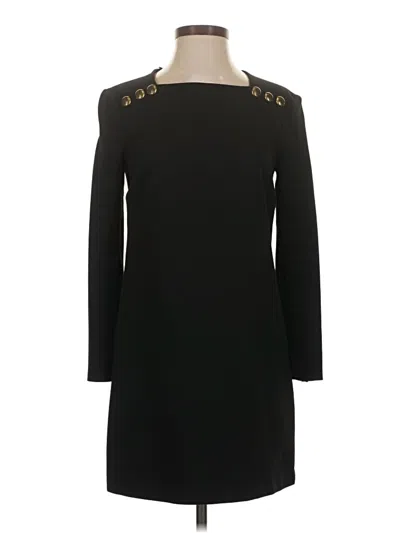 Pre-owned Zara Long Sleeve Top Black Boatneck Tops