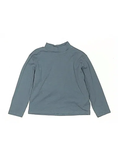 Pre-owned Zara Kids' Long Sleeve Top Gray Tops