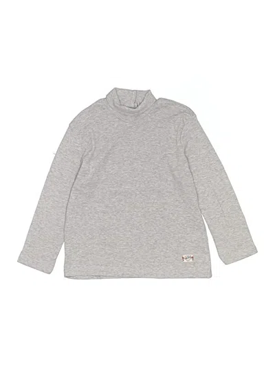 Pre-owned Zara Kids' Long Sleeve Top Gray Tops