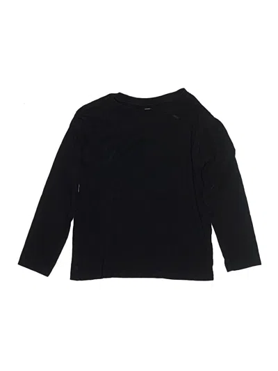 Pre-owned Zara Kids' Long Sleeve T-shirt In Black