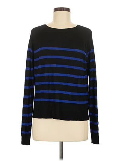 Pre-owned Zara Long Sleeve T-shirt In Blue