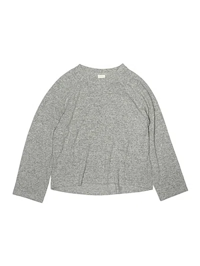 Pre-owned Zara Kids' Long Sleeve T-shirt In Gray