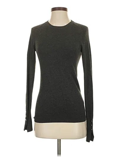 Pre-owned Zara Long Sleeve T-shirt In Gray