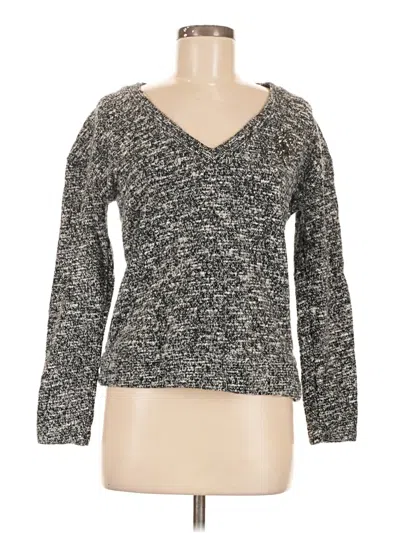 Pre-owned Zara Long Sleeve T-shirt In Gray