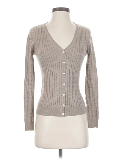 Pre-owned Zara Long Sleeve T-shirt In Gray
