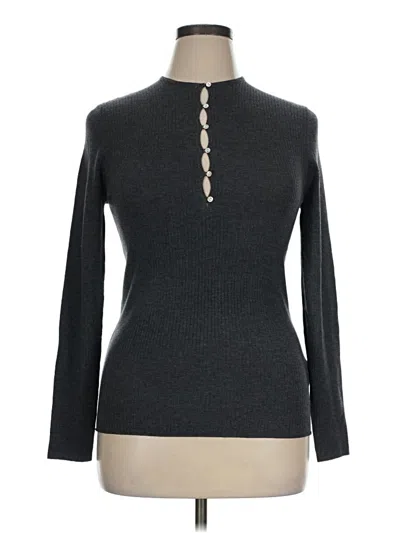 Zara Long Sleeve T-shirt In Gray