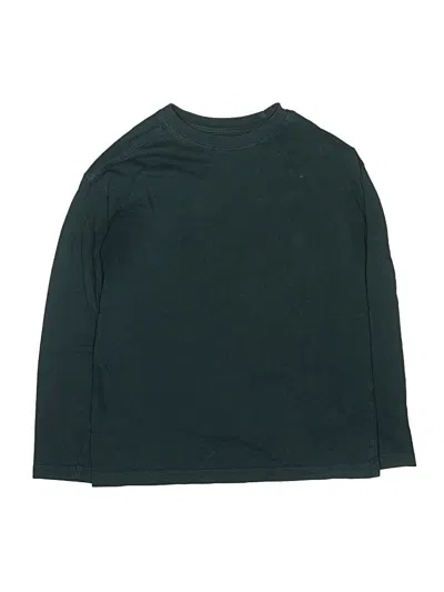 Pre-owned Zara Kids' Long Sleeve T-shirt In Green