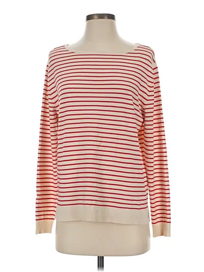 Pre-owned Zara Long Sleeve T-shirt In Red