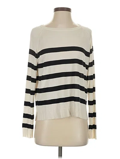 Pre-owned Zara Long Sleeve T-shirt In White