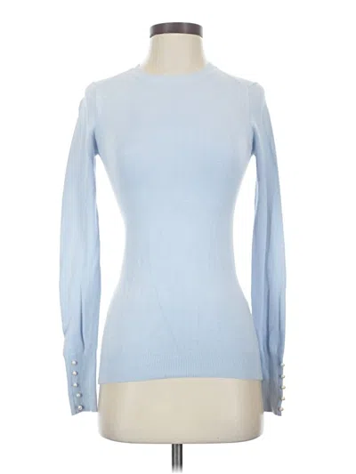 Pre-owned Zara Long Sleeve Turtleneck In Blue