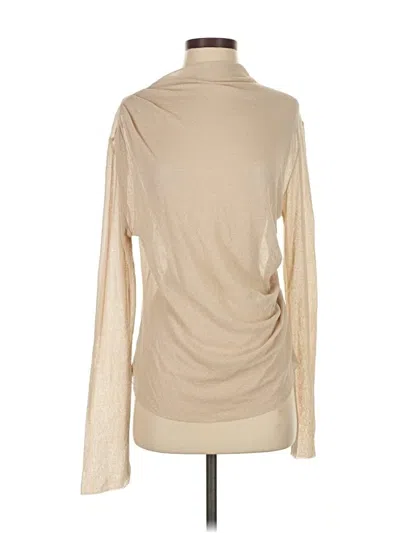 Zara Long Sleeve Turtleneck In Brown