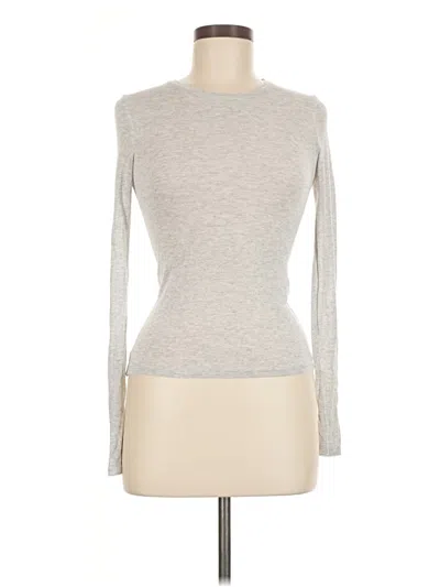 Pre-owned Zara Long Sleeve Turtleneck In Gray