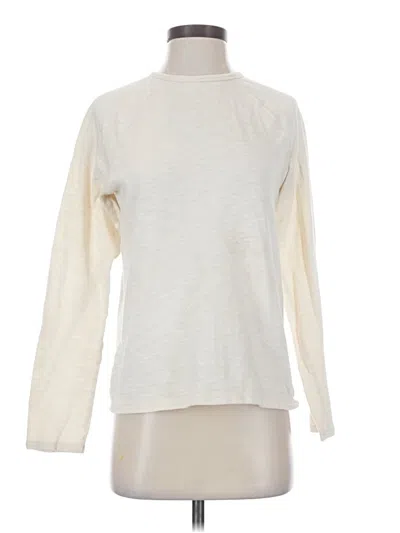 Pre-owned Zara Long Sleeve Turtleneck In Ivory