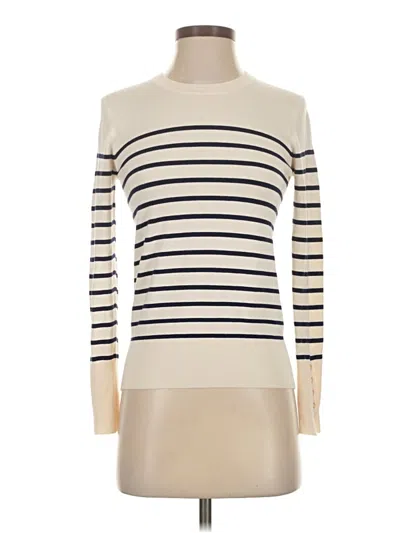 Pre-owned Zara Long Sleeve Turtleneck In White