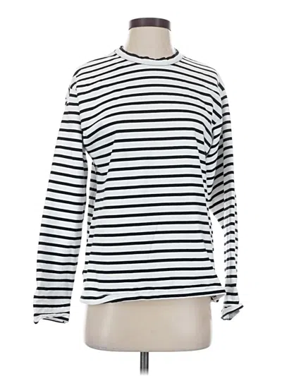 Pre-owned Zara Long Sleeve Turtleneck In White
