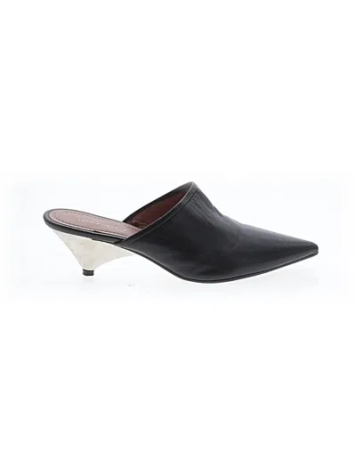 Pre-owned Zara Mule/clog In Black