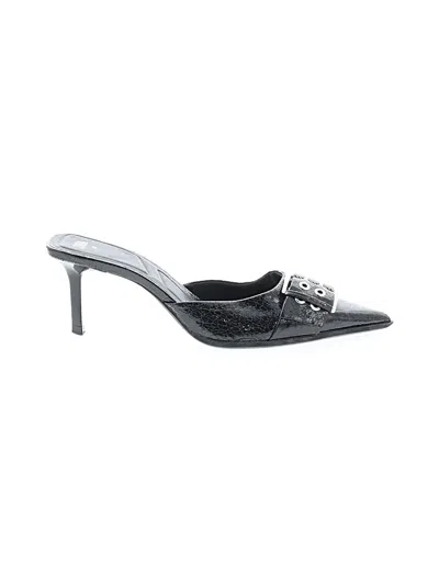 Pre-owned Zara Mule/clog In Black