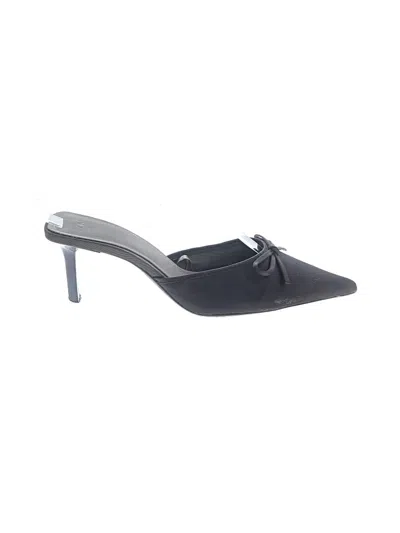 Pre-owned Zara Mule/clog In Black