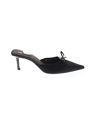 Pre-owned Zara Mule/clog In Black