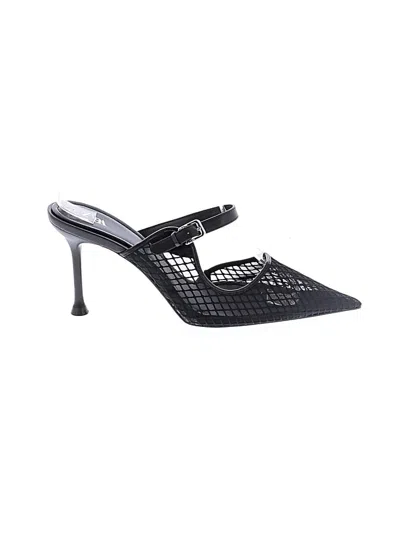 Pre-owned Zara Mule/clog In Black